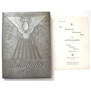 Springfield IL Concordia Theological Seminary Yearbook Illinois 1953
